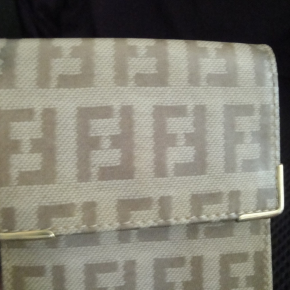 VTG FENDI ZUCCA COATED CANVAS CIGARETTE PACK CASE - Picture 2 of 6